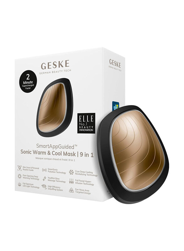 

GESKE 9-in-1 Sonic Warm & Cool Mask, Grey 2, 1 Pieces