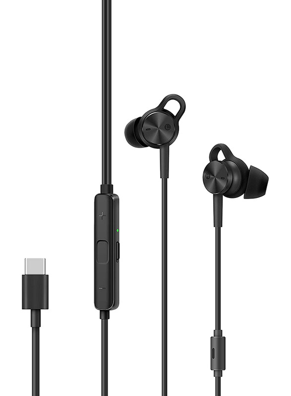 

Huawei CMQ3 Active Type-C In-Ear Noise Cancelling Earphones, Black