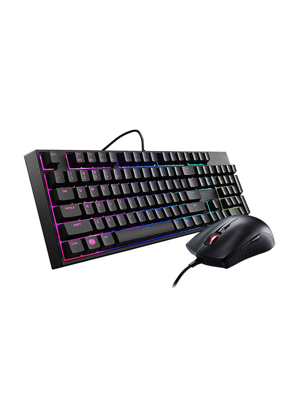 

Cooler Master MasterKeys Lite L RGB Mem-Chanical Switches English Gaming Keyboard and Mouse Combo Set, Black