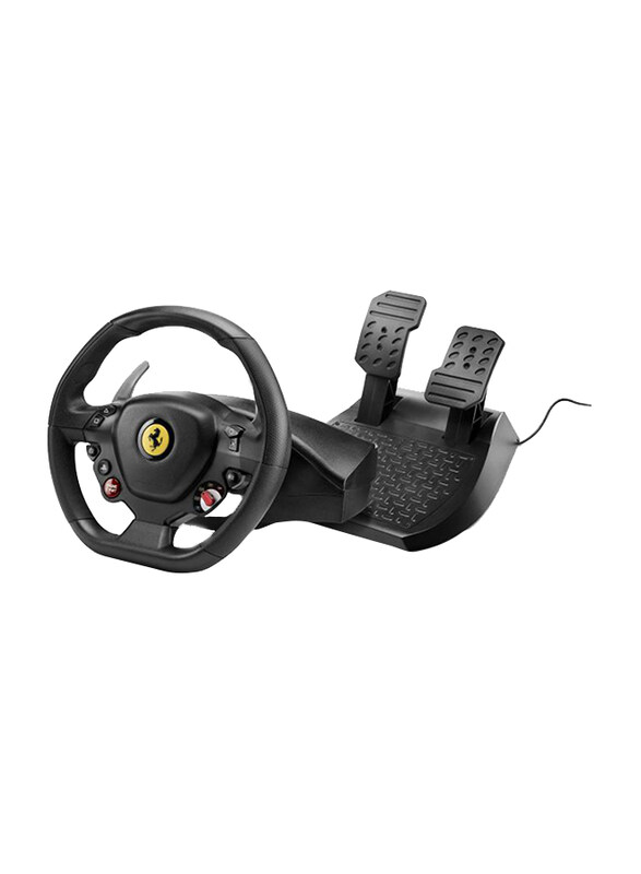 

Multiple Thrustmaster T80 Ferrari 488 GTB Edition Racing Wheel for PlayStation PS4/PC, Black