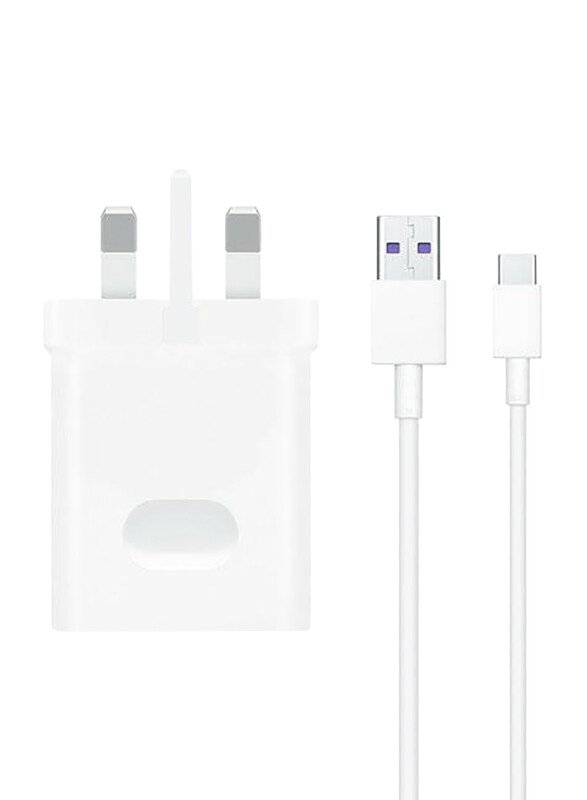 

Huawei CP84 Super Home-UK Wall Charger, White