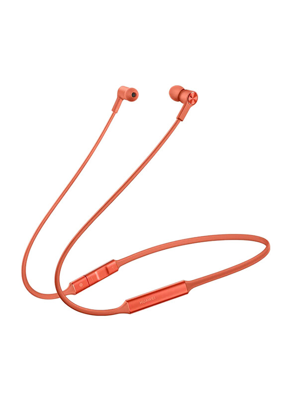 

Huawei Freelace Wireless In-Ear Noise Cancelling Headphones, Orange