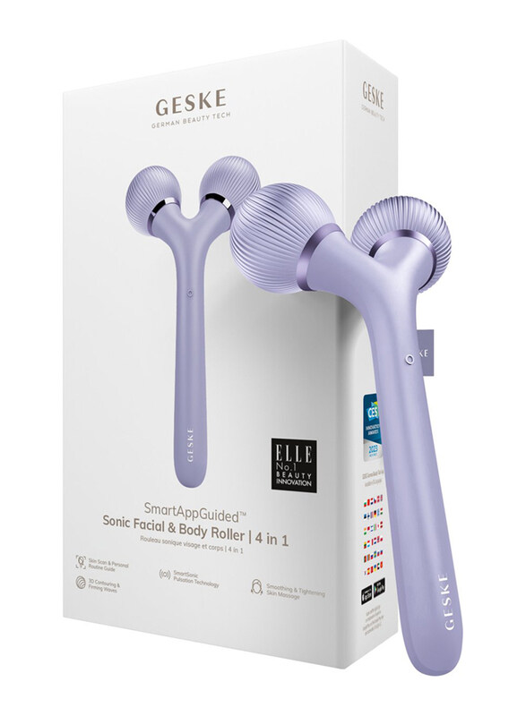 

GESKE 4-in-1 Sonic Facial & Body Roller, Purple 41, 1 Pieces
