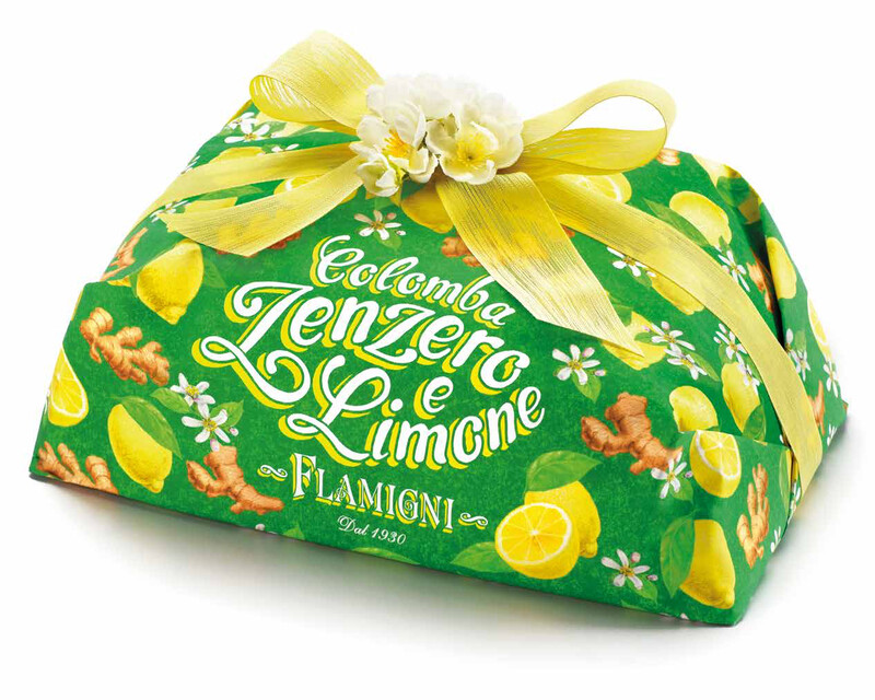 

Flamigni Colomba Italian Easter Cake Speciality with Lemon and Ginger Natural Leavened 1kg