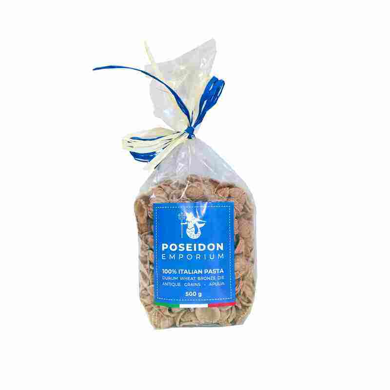 

Orecchiette Burned Wheat Italian Pasta Bronze Die Poseidon Emporium 500g