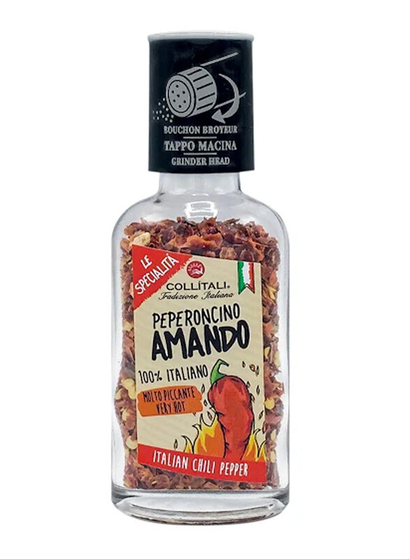 

Collitali Amando Italian Medium Hot Pepper with Grinder, 45g