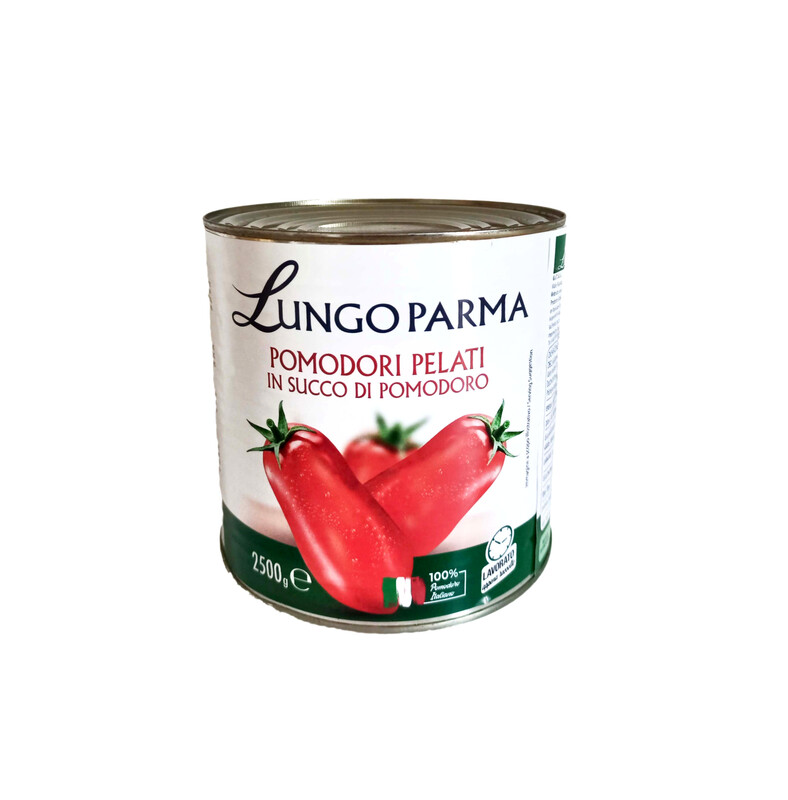 

Lingo Parma Whole Peeled Tomato Lung Parma in Juice 2500g