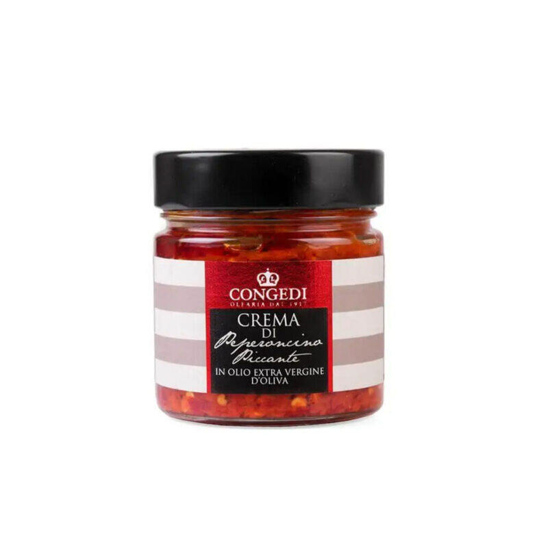 

Congedi Hot Pepper Cream with Extra Virgin Olive Oil 220g