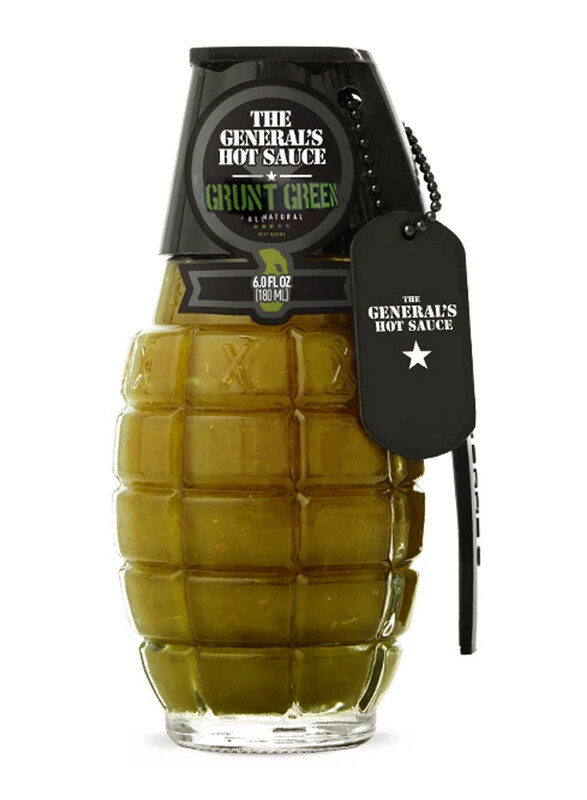 

The General's Hot Sauce Grunt Green Sauces, 180ml