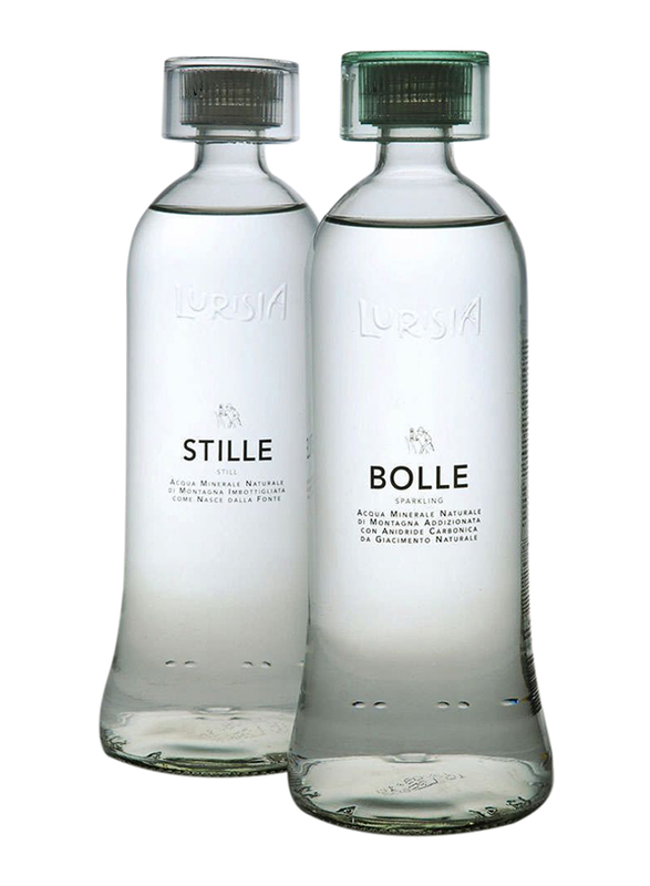 Lurisia WINNER Fine Stille Spring Mineral Water from Italian Alps - Low TDS - 6 Glass Bottles x 750ml