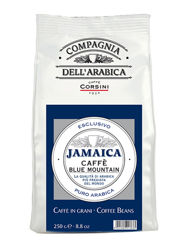 

Corsini Blue Jamaica Pure Arabica Ground Coffee Beans, 250g