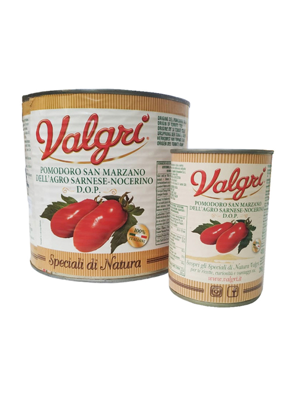 Valgri - Italian San Marzano PDO Peeled Tomatoes, 2.5 Kg