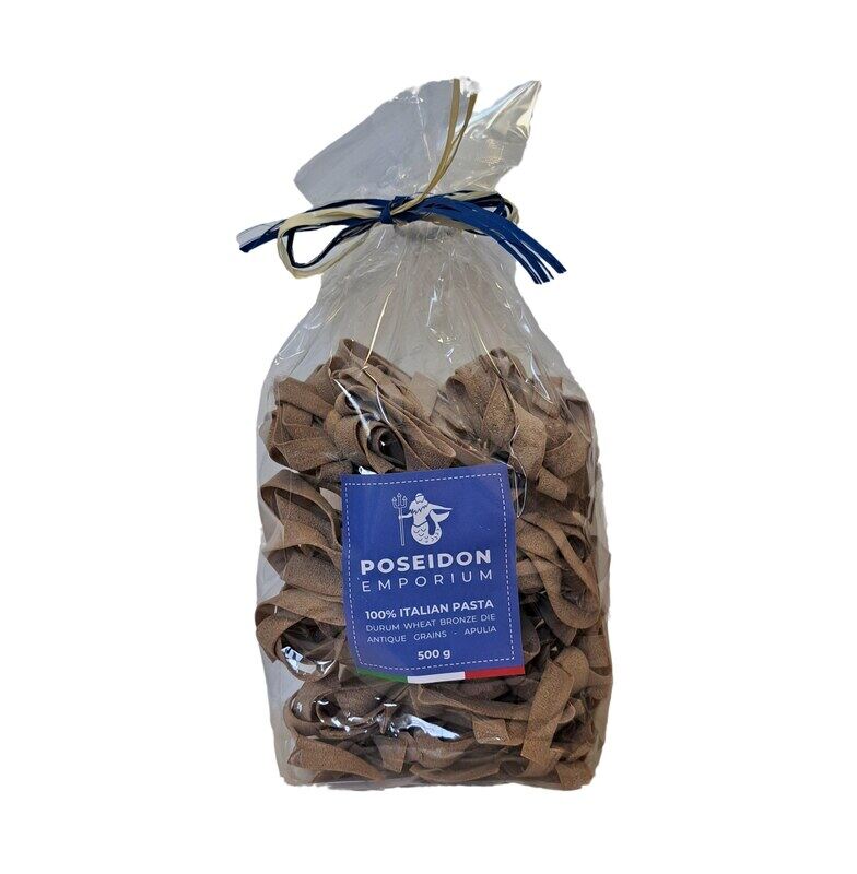 

Pappardelle Burned Wheat Italian Pasta Bronze Die Poseidon Emporium 500g