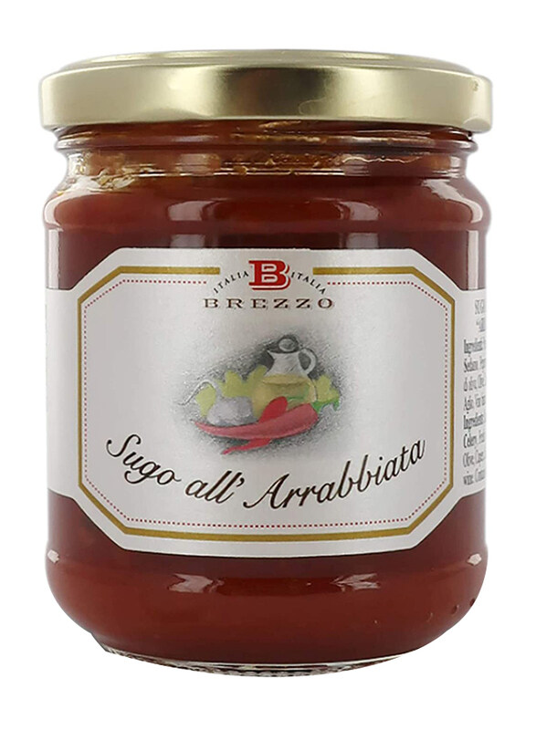 

Brezzo - Italian Arrabbiata Spicy Sauce for Pasta, 180g