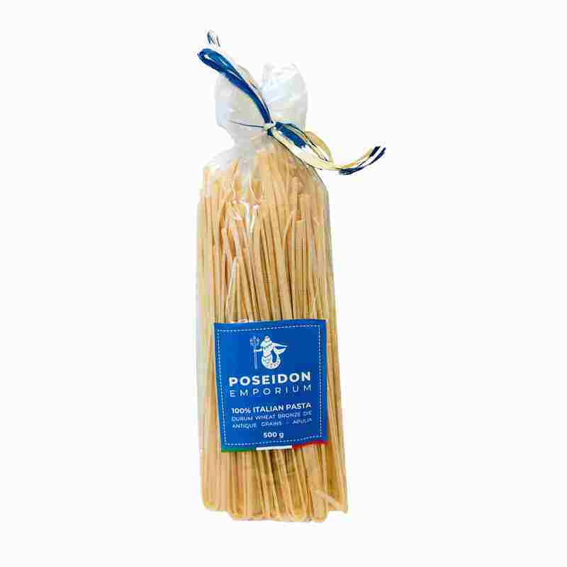 

Linguine Italian Pasta Bronze Die Poseidon Emporium 500g