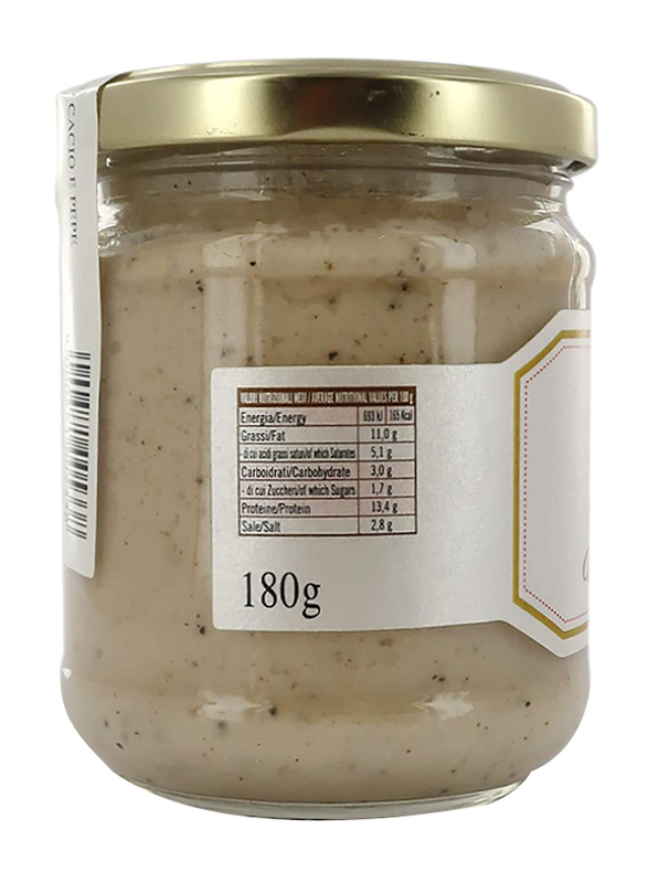 Brezzo - Italian  Cacio e Pepe Sauce Condiment for Pasta, 180g