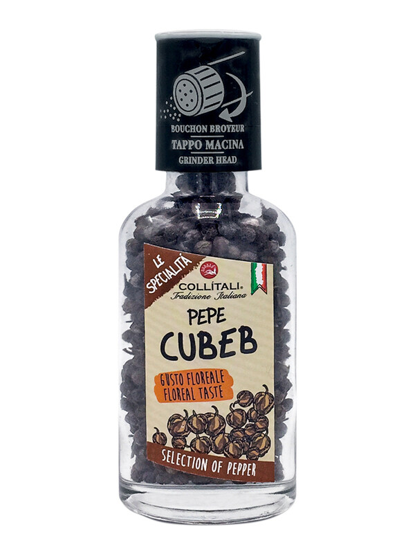 

Collitali Pepper Cueb Specialty Pepper with Grinder, 42g