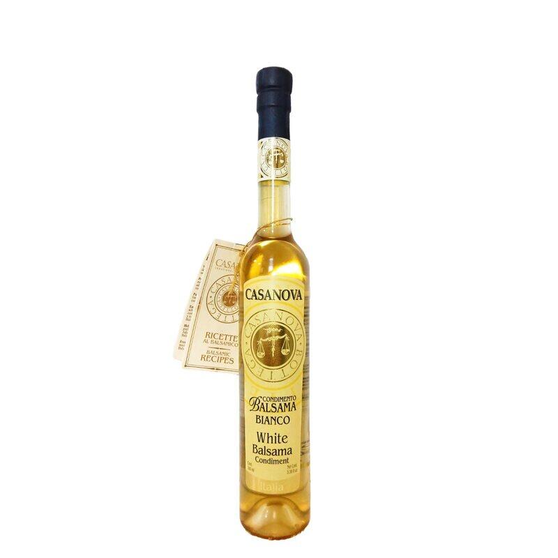 

White Italian balsamic vinegar condiment Casanova 100ml