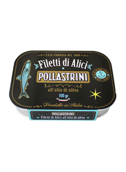 Pollastrini di Anzio Premium Spicy Anchovy Fillets in Olive Oil, 100g