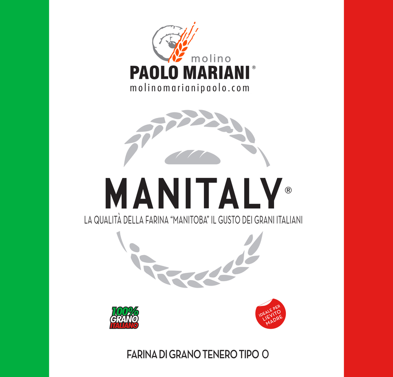 مولينو باولو مارياني مانيتالي طحين إيطالي، 1 كجم