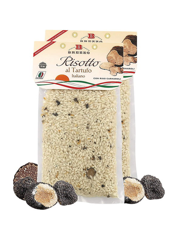 Brezzo - Italian  Italian Carnaroli Rice with Truffles Single Bag, 300g