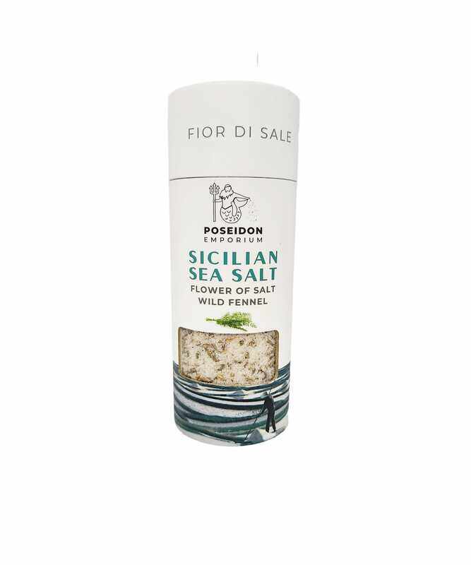 

Poseidon Emporium Sicilian Sea Salt - Flower of Salt with Wild Fennel