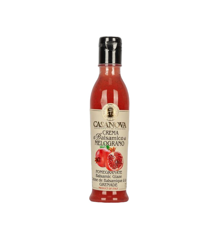 

Casanova 1748 Balsamic Vinegar Glaze Pomegranate Fruit Flavor 250 ml