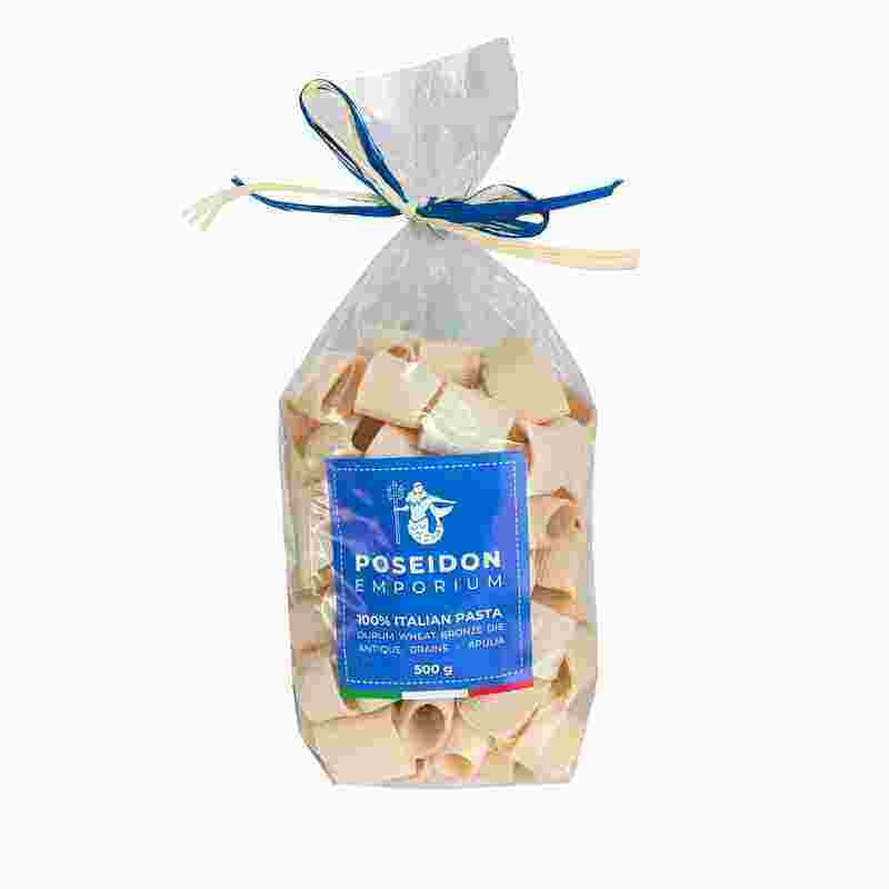 

Mezze Maniche Rigate Italian Pasta Bronze Die Poseidon Emporium 500g