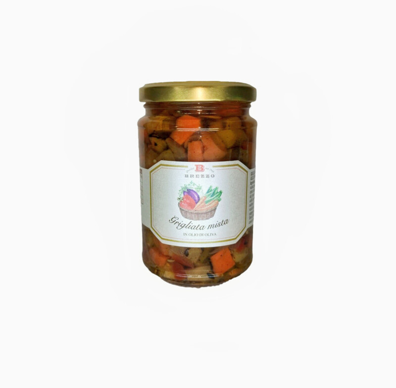 

Brezzo Mixed Grilled Vegetables in Olive Oil 280g