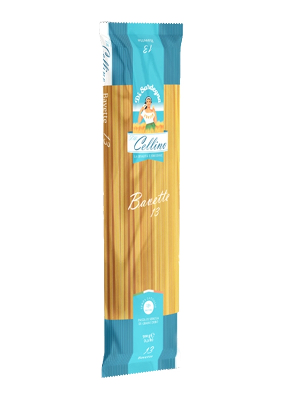 F. lli Cellino - Bavette 13 Italian Spaghetti - Italian Wheat Quality Pasta with 13% Proteins - 500g