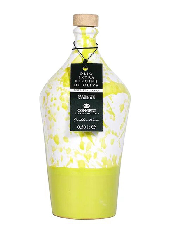 

Congedi - 100% Italian Extra Virgin Olive Oil Amphora Gift Collection, Lime Green, 500ml