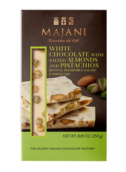 Majani Snaps White Chocolate with Salted Almonds and Pistachios, 250g