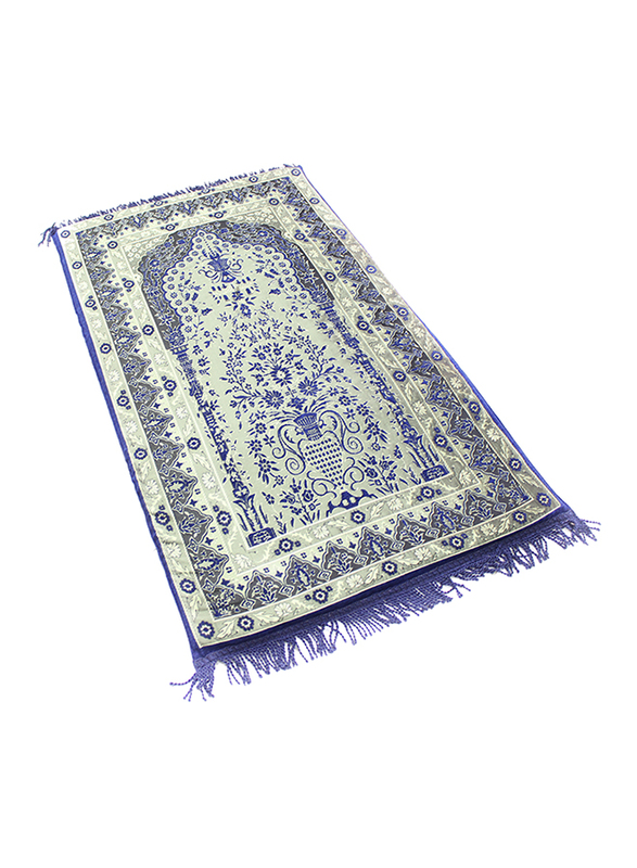 Sundus Comfortable Prayer Mat, Blue