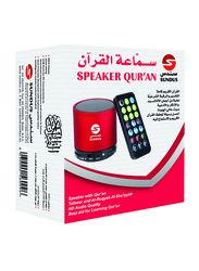 Sundus Portable Quran Speaker, Red