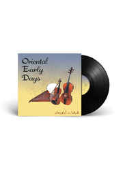 Oriental Early Days Arabic Music Vinyl Record, Black