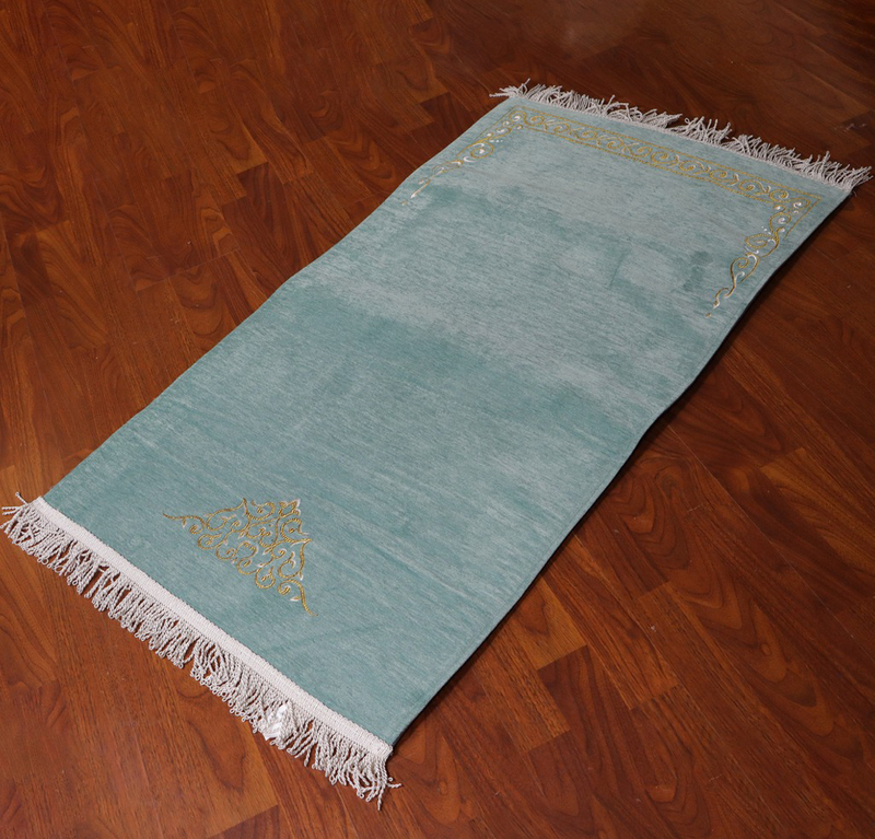 Sundus Salam Prayer Mat, Turquoise