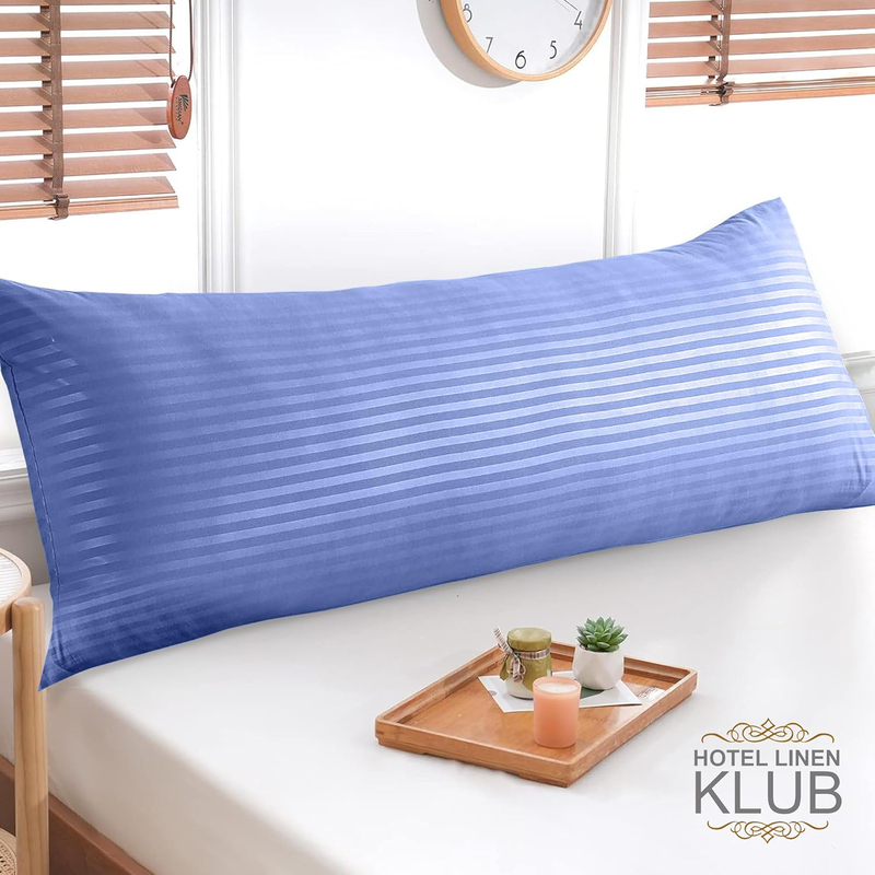 Hotel Linen Klub Long Body Pillowcase with Envelope Closure, Lavender