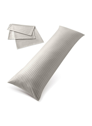 Hotel Linen Klub Long Body Pillowcase with Envelope Closure, Beige