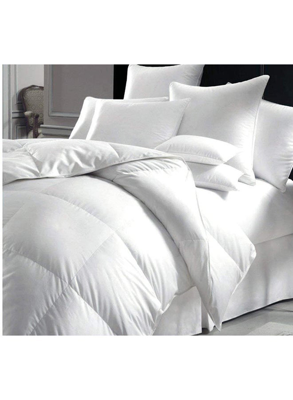 Hotel Linen Klub Microfiber Duvet Polyester, Single, White