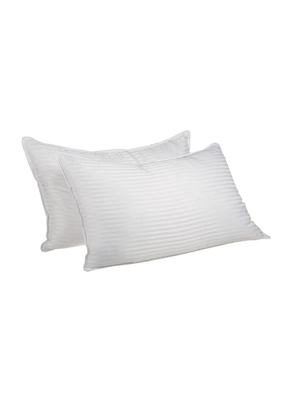 

Hotel Linen Klub 2-Piece Hotel Soft Pillow Set Polyester, White