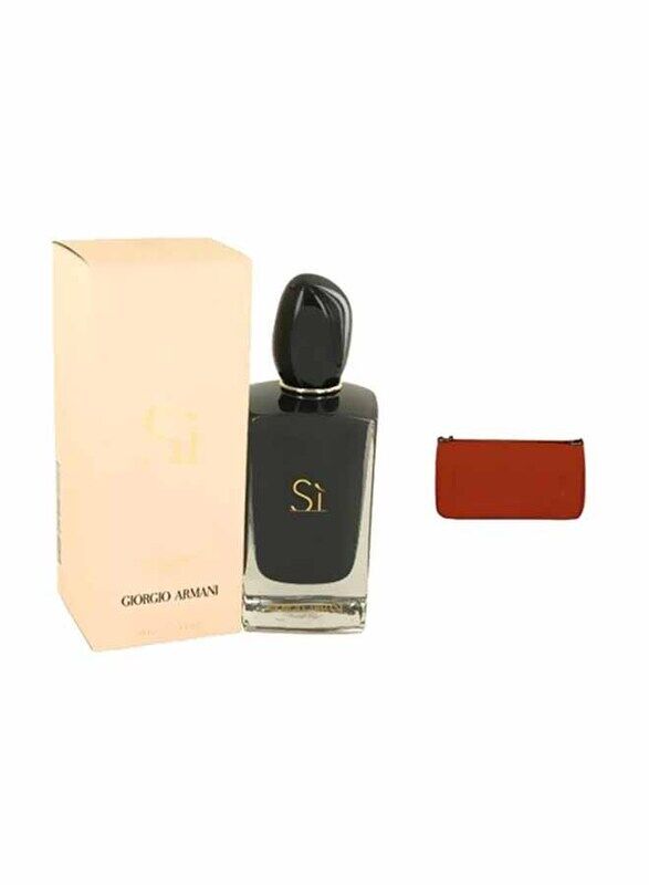 

Giorgio Armani 2-Piece Si Intense Gift Set for Women, 100ml EDP Perfume, Hand Bag