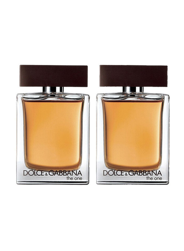

Dolce & Gabbana 2-Piece The One Perfume Set for Men, 2 x 100ml EDT Perfume