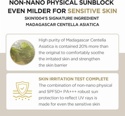 SKIN1004 Madagascar Centella Air-Fit Suncream Plus SPF50+ PA++++, 50ml