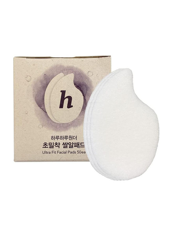 Haruharu Wonder Ultra Fit Facial Pad, 50 Pieces