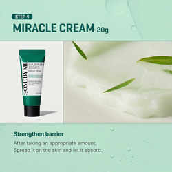 Some By Mi AHA-BHA-PHA 30 Days Miracle Starter Kit, Toner 30ml + Serum 10ml + Cream 20g + Cleansing Bar 30g, 4 Pieces