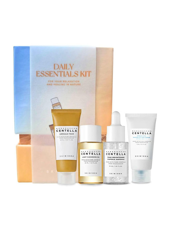 Skin1004 Daily Essentials Kit, 4 Pieces