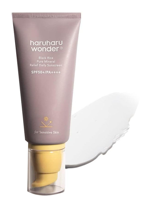 Haruharu Wonder Black Rice Pure Mineral Relief Daily Sunscreen, 50ml