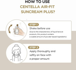 SKIN1004 Madagascar Centella Air-Fit Suncream Plus SPF50+ PA++++, 50ml