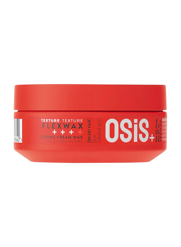 

Schwarzkopf Osis Strong Cream Flex Wax for All Hair Types, 85ml