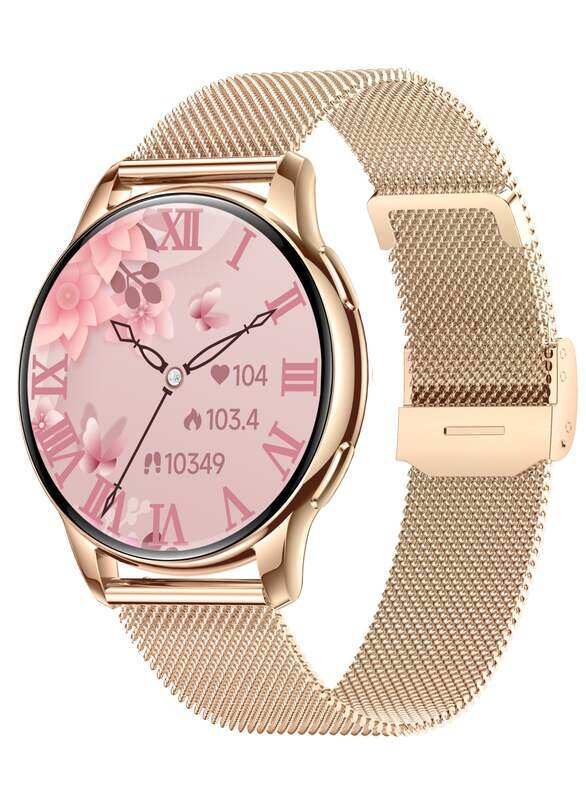 

ArmFit Queen:Stylish Amoled Smart Watch For Women-WaterProof, BT Calling & Fitness Tracking.